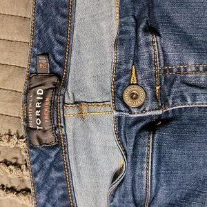 Torrid 24 Distressed Boyfriend jean